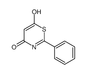 6-hydroxy-2-phenyl-1,3-thiazin-4-one结构式