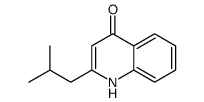 2-(2-methylpropyl)-1H-quinolin-4-one结构式