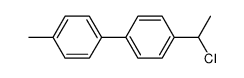 4-(1-chloroethyl)-4'-methyl-1,1'-biphenyl Structure