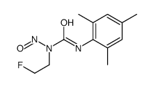 1-(2-Fluoroethyl)-3-mesityl-1-nitrosourea structure