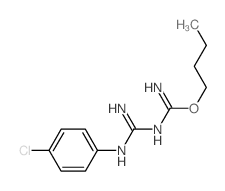 1-butoxy-N-[N-(4-chlorophenyl)carbamimidoyl]methanimidamide picture