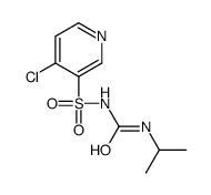 1-(4-chloropyridin-3-yl)sulfonyl-3-propan-2-ylurea Structure