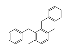 2,3-dibenzyl-1,4-dimethylbenzene Structure