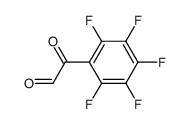2-oxo-2-(perfluorophenyl)acetaldehyde Structure