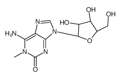 1-Methylisoguanosine结构式