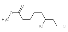 8-chloro-6-hydroxy methyl caprylate Structure