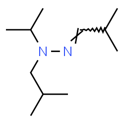 2-Methylpropanal (1-methylethyl)(2-methylpropyl)hydrazone picture