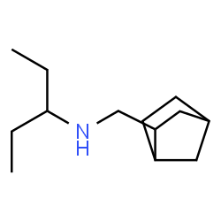 Bicyclo[2.2.1]heptane-2-methanamine, N-(1-ethylpropyl)-, endo- (9CI)结构式