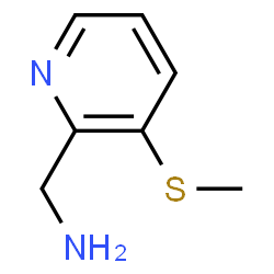 2-Pyridinemethanamine,3-(methylthio)-(9CI)结构式