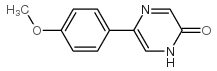 5-(4-METHOXY-PHENYL)-1H-PYRAZIN-2-ONE structure