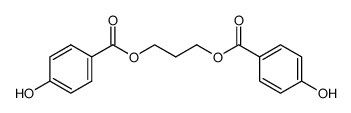 1,3-bis-(4-hydroxy-benzoyloxy)-propane Structure