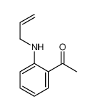 1-[2-(prop-2-enylamino)phenyl]ethanone结构式