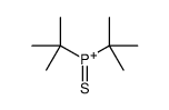 ditert-butyl(sulfanylidene)phosphanium Structure