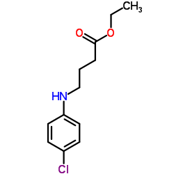 Ethyl 4-[(4-chlorophenyl)amino]butanoate Structure