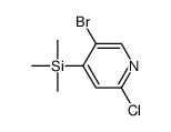 5-bromo-2-chloro-4-trimethylsilanyl-pyridine picture