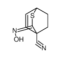 3-hydroxyimino-2-thiabicyclo[2.2.2]oct-5-ene-4-carbonitrile结构式