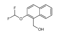 [2-(difluoromethoxy)naphthalen-1-yl]methanol Structure