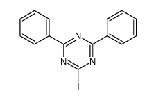 2-iodo-4,6-diphenyl-1,3,5-triazine结构式