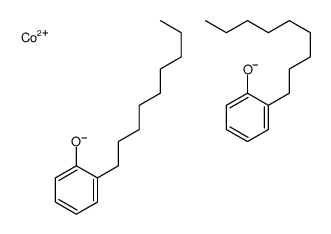 cobalt(2+),2-nonylphenolate Structure