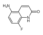 5-amino-8-fluoro-1H-quinoline-2-one Structure