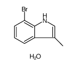 7-溴-3-甲基-1H-吲哚结构式