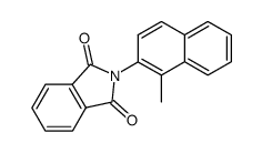 N-(1-methyl-[2]naphthyl)-phthalimide结构式