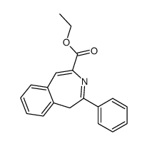 ethyl 2-phenyl-1H-3-benzazepine-4-carboxylate Structure