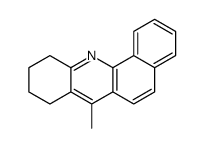 7-methyl-8,9,10,11-tetrahydrobenzo[c]acridine Structure