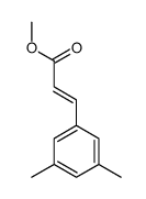 methyl 3-(3,5-dimethylphenyl)prop-2-enoate结构式