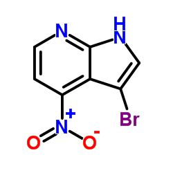 3-Bromo-4-nitro-1H-pyrrolo[2,3-b]pyridine picture