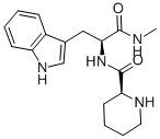 (alpha-s)-n-methyl-alpha-[[(2s)-2-piperidinylcarbonyl]amino]-1h-indole-3-propanamide picture