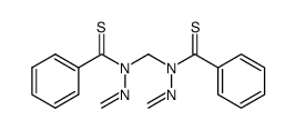 N,N'-methylenebis(N'-methylenebenzothiohydrazide)结构式