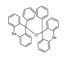 9-phenyl-9-(9-phenylselenoxanthen-9-yl)oxyselenoxanthene结构式