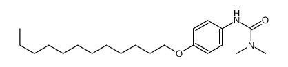 3-(4-dodecoxyphenyl)-1,1-dimethylurea结构式