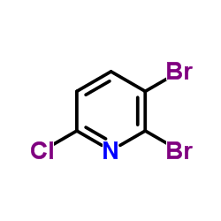 2,3-Dibromo-6-chloropyridine Structure