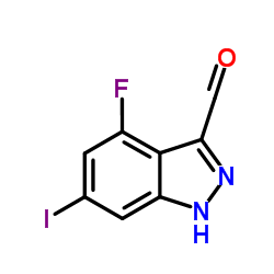 4-FLUORO-6-IODO-4-INDAZOLECARBOXALDEHYDE图片