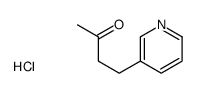 4-pyridin-3-ylbutan-2-one,hydrochloride Structure