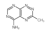 Pyrimido[5,4-e]-1,2,4-triazin-5-amine,3-methyl-结构式