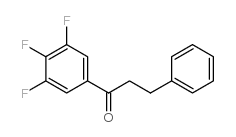 3-PHENYL-3',4',5'-TRIFLUOROPROPIOPHENONE结构式