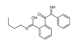 N-butyl-2-(2-imino-2-phenylacetyl)benzamide Structure