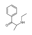 (2R)-2-(ethylamino)-1-phenylpropan-1-one Structure