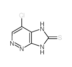 5-chloro-2,3,7,9-tetrazabicyclo[4.3.0]nona-2,4,10-triene-8-thione picture