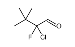 Butanal, 2-chloro-2-fluoro-3,3-dimethyl结构式