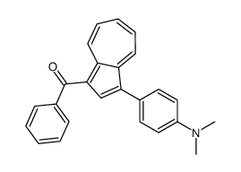 [3-[4-(dimethylamino)phenyl]azulen-1-yl]-phenylmethanone Structure