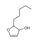 2-pentyl-2,3-dihydrofuran-3-ol Structure