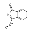 Potassium 1,3-dioxo-1,3-dihydroisoindol-2-ide Structure