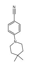 4-(4,4-dimethyl-piperidin-1-yl)-benzonitrile Structure