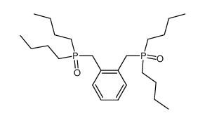 1,2-bis(dibutylphosphinylmethyl)benzene Structure