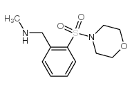 4-{2-[((甲基氨基)甲基]苯基磺酰基}吗啉图片