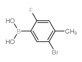 5-Bromo-2-fluoro-4-methylphenylboronic Acid picture